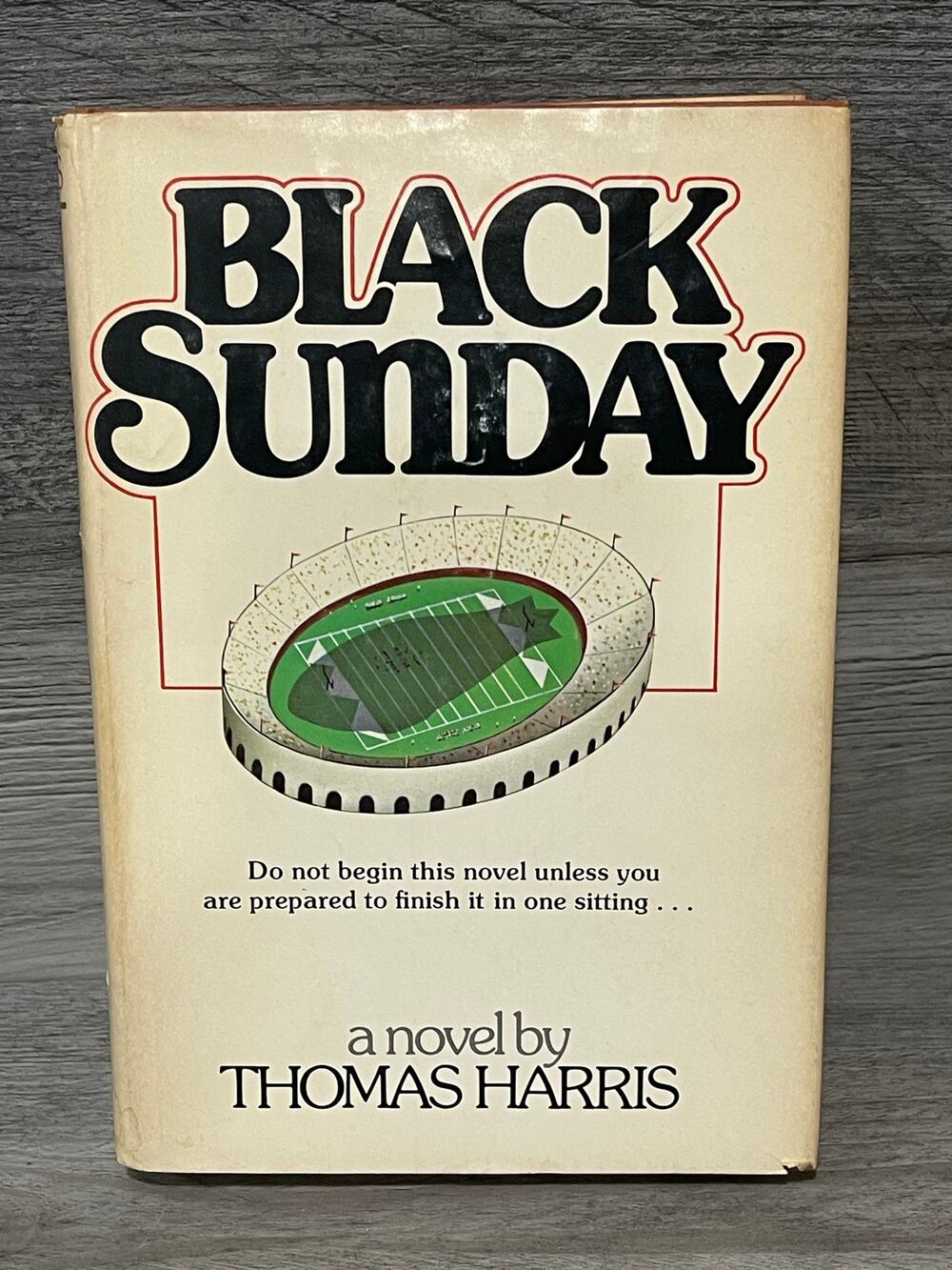 Black Sunday Thomas Harris 1975 First Edition First Printing Hardcover DJ